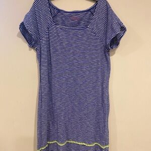 Vineyard Vines Blue and White Striped Top